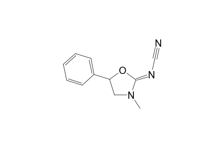 2-Cyanoimino-1-methyl-4-phenyloxazolidine