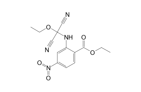 Ethyl 2-[N-(dicyano)(ethoxy)methyl]-amino-4-nitrobenzoate