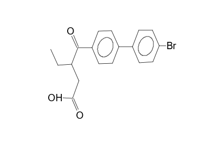 4-bromo-4'-(1-oxo-2-carboxymethylbutyl)biphenyl