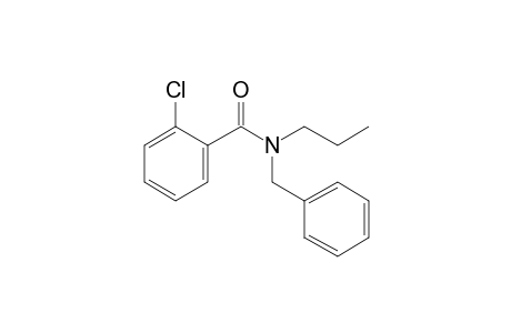 Benzamide, 2-chloro-N-benzyl-N-propyl-