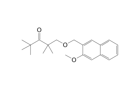 1-(7-Methoxynaphthalen-6-yl)methoxy-2,2,4,4-tetramethylpentan-3-one
