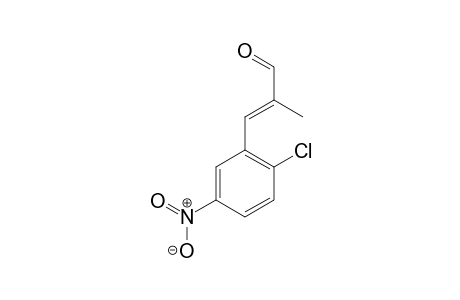 2-Chloro-A-methyl-5-nitro-trans-cinnamaldehyde
