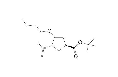 Cyclopentanecarboxylic acid,3-butoxy-4-(1-methylethenyl)-,1,1-dimethylethyl ester (1.alpha.,3.beta.,4.beta.)-