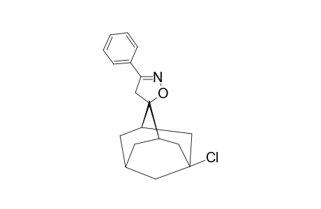(E)-5-CHLORO-3'-PHENYL-4'-HYDROXYSPIRO-(ADAMANTANE-2:5'-DELTA(2)-ISOXAZOLINE)