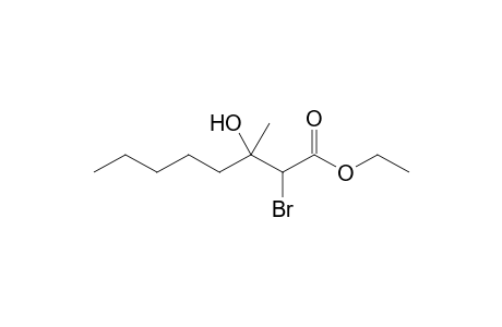 Ethyl 2-Bromo-3-hydroxy-3-methyloctanoate