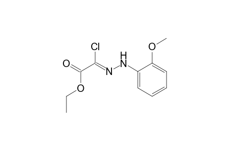 Acetic acid, chloro[(2-methoxyphenyl)hydrazono]-, ethyl ester