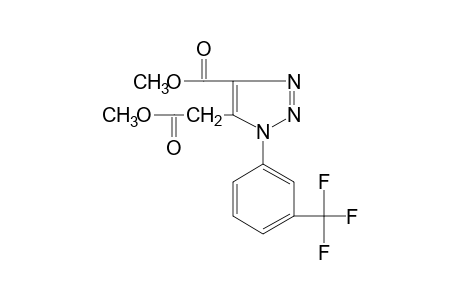 4-CARBOXY-1-(alpha,alpha,alpha-TRIFLUORO-m-TOLYL)-1H-1,2,3-TRIAZOLE-5-ACETIC ACID, DIMETHYL ESTER
