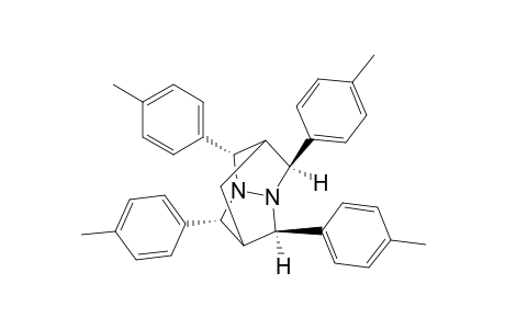rel-(2S,4R,6R,8S)-2,4,6,8-Tetrakis(4-methylphenyl)-3,7-diazatricyclo[3.3.1.0(3,7)]nonane