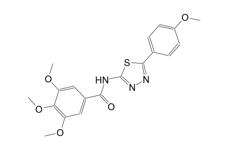 3,4,5-trimethoxy-N-[5-(4-methoxyphenyl)-1,3,4-thiadiazol-2-yl]benzamide
