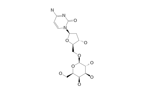 1-[2'-DEOXY-5'-BETA-D-GALACTOPYRANOSYL-BETA-D-RIBOFURANOSYL]-CYTOSINE
