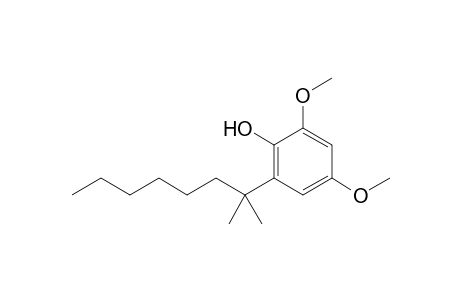 2,4-Dimethoxy-6-(1,1-dimethylheptyl)phenol