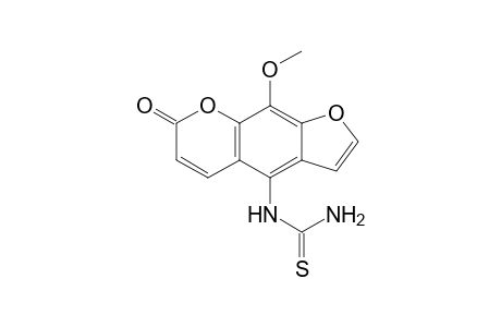 9-Methoxy-7-oxo-7H-furo[3,2-g]chromen-4-yl thiourea