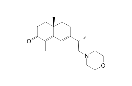 4-[(11S)-3-Oxoeudesma-4,6-dien-12-yl]morpholine