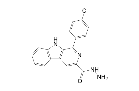 1-(4-Chlorophenyl)-9H-$b-carboline-3-carbohydrazide