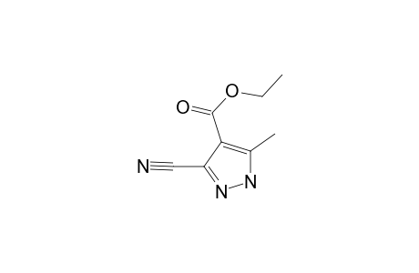 3-CYANO-5-METHYL-1H-PYRAZOLE-4-CARBOXYLIC-ACID-ETHYLESTER