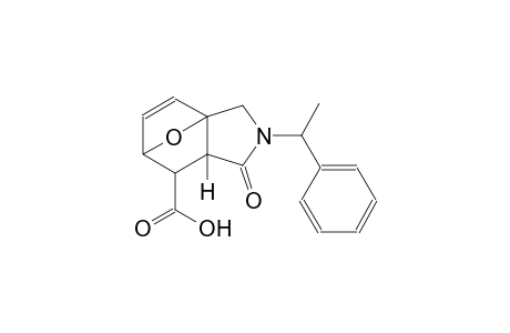 (1S,5R,7R)-4-oxo-3-(1-phenylethyl)-10-oxa-3-azatricyclo[5.2.1.0~1,5~]dec-8-ene-6-carboxylic acid