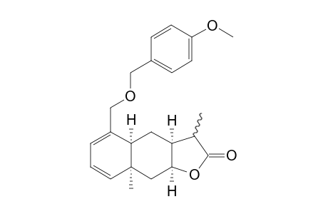 (3aS,4aS,8aS,9aS)-5-(4-Methoxy-benzyloxymethyl)-3,8a-dimethyl-3a,4,4a,8a,9,9a-hexahydro-3H-naphtho[2,3-b]furan-2-one