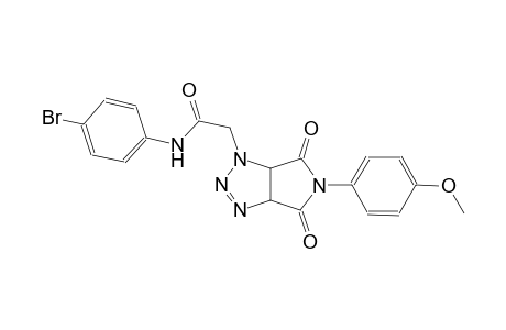 N-(4-bromophenyl)-2-(5-(4-methoxyphenyl)-4,6-dioxo-4,5,6,6a-tetrahydropyrrolo[3,4-d][1,2,3]triazol-1(3aH)-yl)acetamide