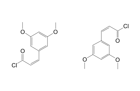 (Z)-3-(3,5-DIMETHOXYPHENYL)-PROPENOYL-CHLORIDE