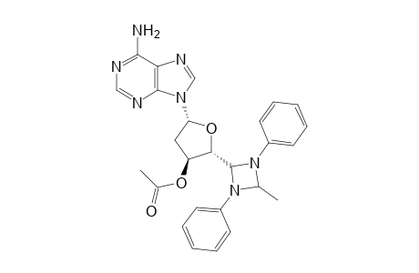 2',5'-Dideoxy3'-O-acetyl-5',5'-(N,N-diphenylethylidenediamino)adenosine