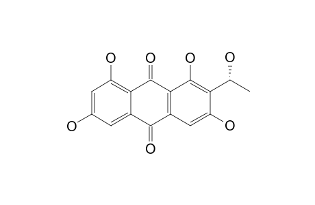 2-(1-HYDROXYETHYL)-1,3,6,8-TETRAHYDROXYANTHRAQUINONE