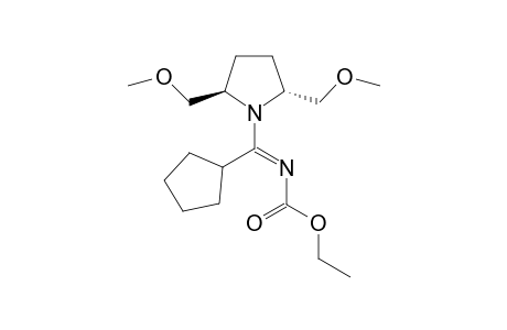 2,5-Bis(methoxymethyl)-1-[.alpha.-(ethoxycarbonylimido)cyclopentylmethyl]pyrrolidine