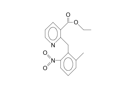 2-(6-Methyl-2-nitro-benzyl)-nicotinic acid, ethyl ester