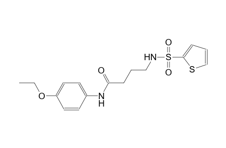 butanamide, N-(4-ethoxyphenyl)-4-[(2-thienylsulfonyl)amino]-