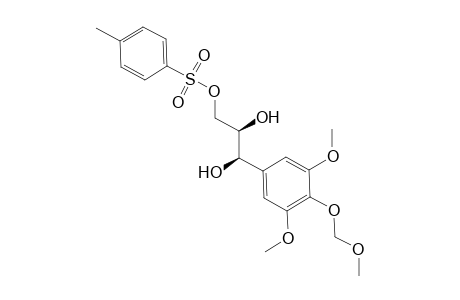 (1R,2R)-1-(3',5'-Dimethoxy-4'-methoxymethoxyphenyl)-1,2-dihydroxypropyl tosylate