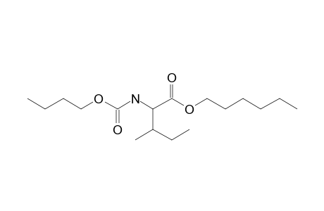 L-Isoleucine, N-butoxycarbonyl-, hexyl ester