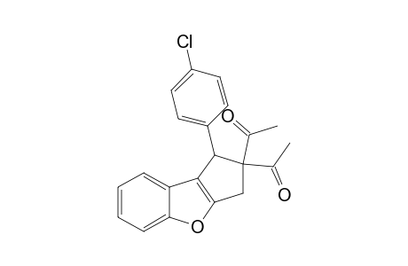 1,1'-(1-(4-Chlorophenyl)-2,3-dihydro-1H-benzo[b]cyclopenta[d]furan-2,2-diyl)diethanone