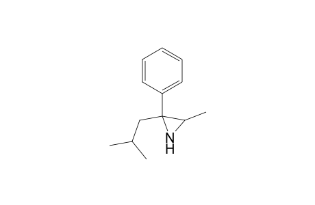 Aziridine, 3-methyl-2-(2-methylpropyl)-2-phenyl-, trans-