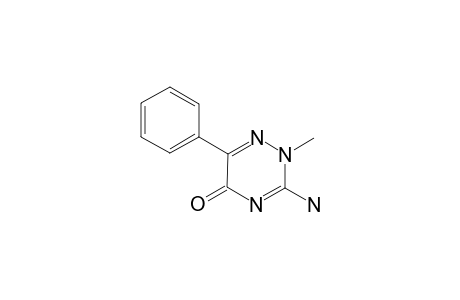 3-AMINO-2-METHYL-6-PHENYL-1,2,4-TRIAZIN-5(2H)-ONE