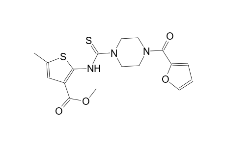 methyl 2-({[4-(2-furoyl)-1-piperazinyl]carbothioyl}amino)-5-methyl-3-thiophenecarboxylate