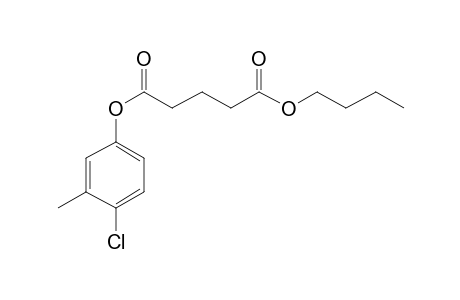 Glutaric acid, butyl 4-chloro-3-methylphenyl ester