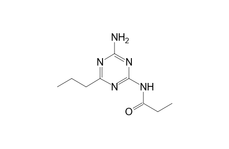 2-Amino-4-propionylamino-6-propyl-1,3,5-triazine
