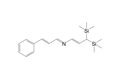 1-Phenyl-7,7-bis(trimethylsilyl)-4-aza-1,3,5-heptatriene