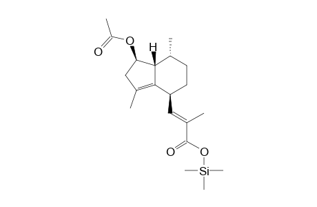 Acetylvalerenolic acid, tms