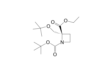 Ethyl N-(tert-butoxycarbonyl)-..-(tert-butoxymethyl)azetidine-2-carboxylate