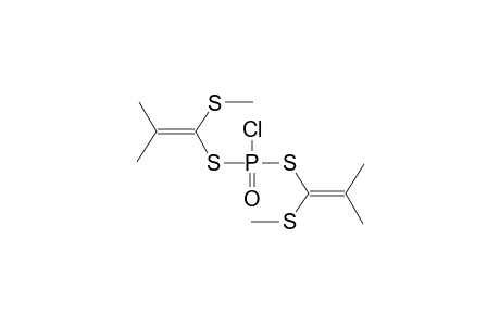 S,S-DI(1-ETHYLTHIO-2-METHYL-1-PROPENYL)CHLOROTHIOPHOSPHATE