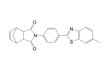 4-[4-(6-methyl-1,3-benzothiazol-2-yl)phenyl]-4-azatricyclo[5.2.1.0~2,6~]dec-8-ene-3,5-dione