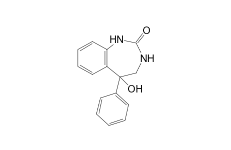 4,5-dihydro-5-hydroxy-5-phenyl-1H-1,3-benzodiazepin-2(3H)-one