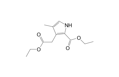 1H-Pyrrole-3-acetic acid, 2-(ethoxycarbonyl)-4-methyl-, ethyl ester