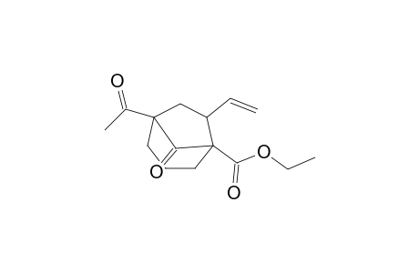 5-Acetyl-1-(ethoxycarbonyl)-7-vinylbicyclo[3.2.1]octan-8-one