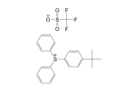 (4-tert-Butylphenyl)diphenylsulfonium triflate