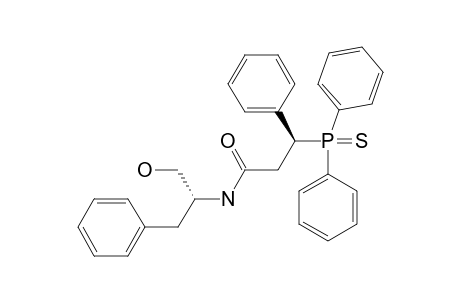 (3-R,1'-S)-N-(1'-BENZYL-2'-HYDROXY)-ETHYL-3-DIPHENYLPHOSPHINOTHIOYL-3-PHENYLPROPANAMIDE
