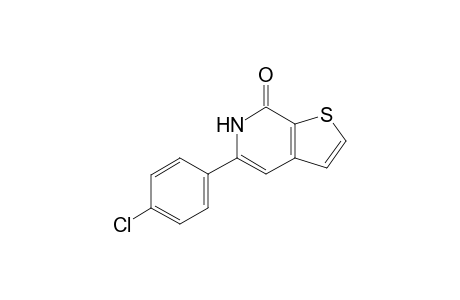 5-(4-Chlorophenyl)-6,7-dihydrothieno[2,3-c]pyridin-7-one