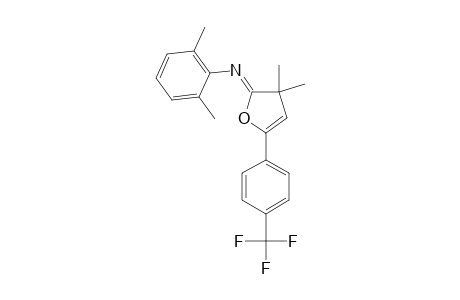 2,6-DIMETHYL-N-(3,3-DIMETHYL-5-(4-TRIFLUOROMETHYLPHENYL)-2(3H)-FURANYLIDENE)-BENZENAMINE