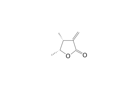 (4R,5R)-4,5-dimethyl-3-methylideneoxolan-2-one