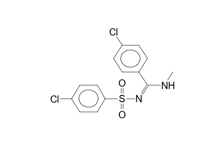 N-[(4-chlorophenyl)methylaminomethylidene]-4-chlorobenzenesulphonamide